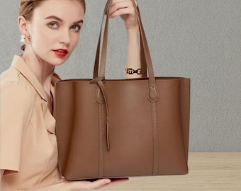 Echtledertasche neue stilvolle handgemachte Umhängetasche für Frauen