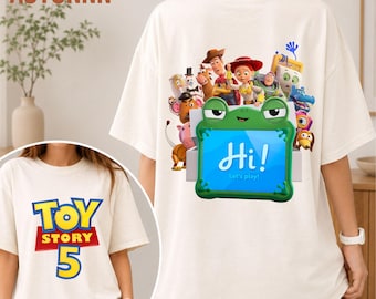 Toy Movie 5 Personajes Rana Hola Let's Play PNG (Descarga digital)
