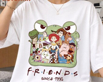 Toy Friends 5 Mashup Watercolor Print (Digital Download)