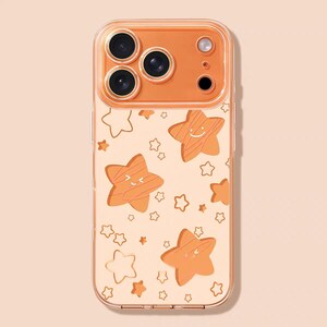 Kollektion av söta tecknade djur och frukter, genomskinligt mjukt mobilskal, 6 kawaii-designer, transparent TPU-skal till iPhone 11-17