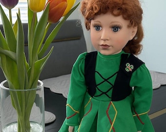 Vintage Tara G Series K Irish Dancer Collector Doll Dublin Ireland Original Box