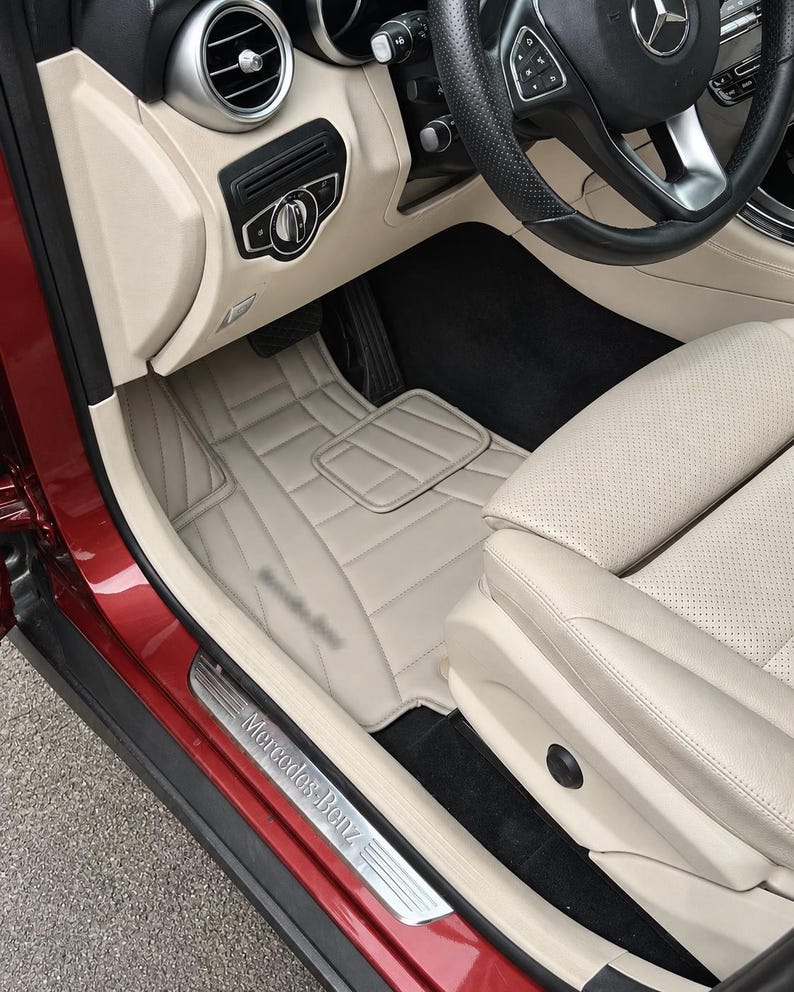 Custom Fit Leather Car Floor Mats – Personalized Auto Interior, Made to ...