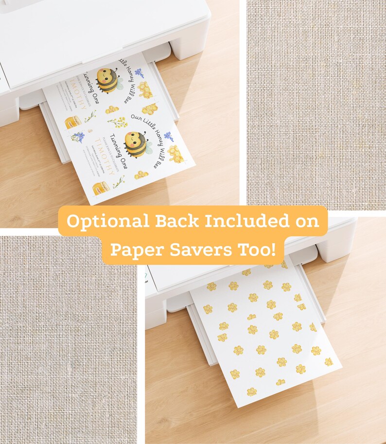 Honey Bee Birthday Invitation Template, Editable Canva Kids Printable ...