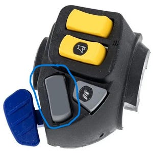 M/S Switch Button for Ski-Doo, Replacement Control Switch Component