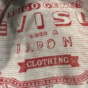 EVISU Indigo Genes Selvedge Jeans 38x34 Raw Rigid Denim Daicock Y2K Japan 97 cm image 15
