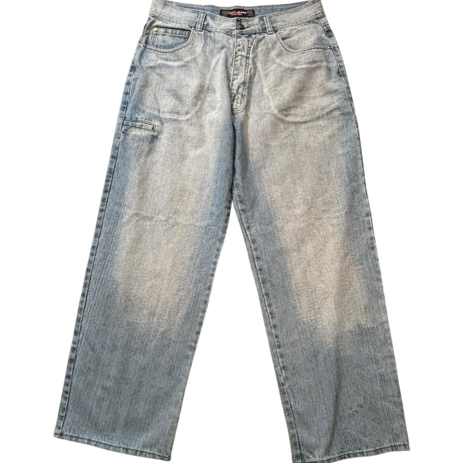 lildenimjean baggy jeans 32 - RSQ Mens Baggy Jeans - LIGHT INDIGO 