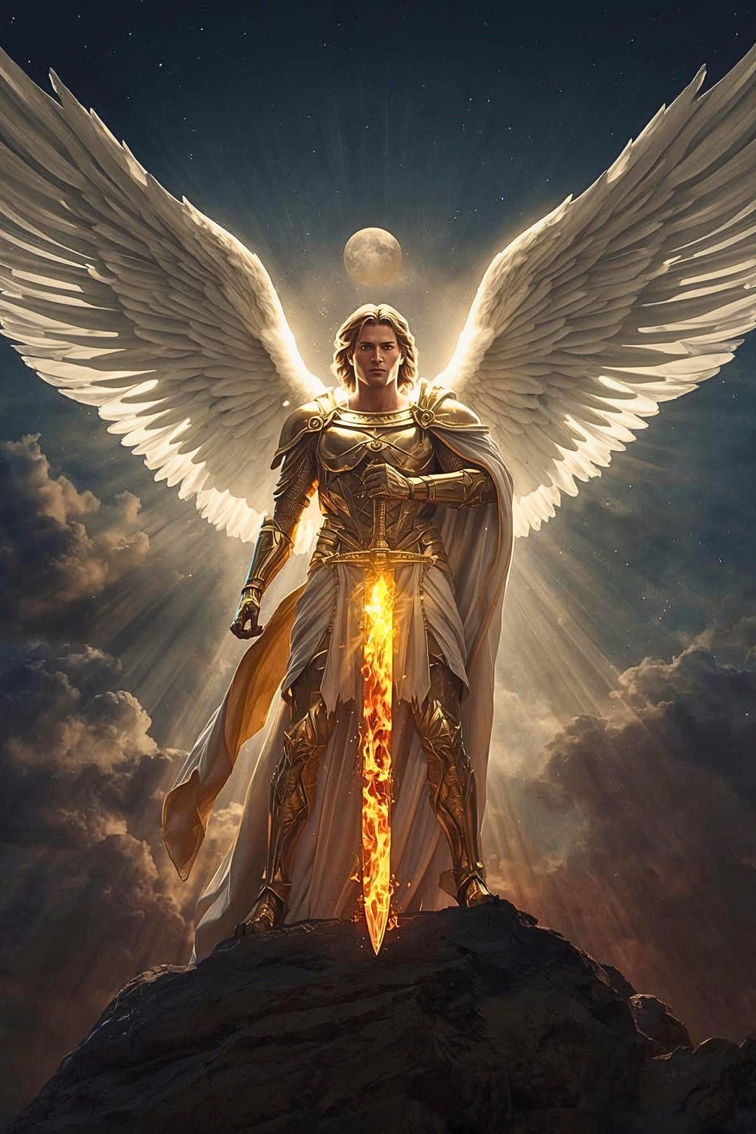 Archangel Michael Warrior Art | Divine Protection, Sword of Truth ...
