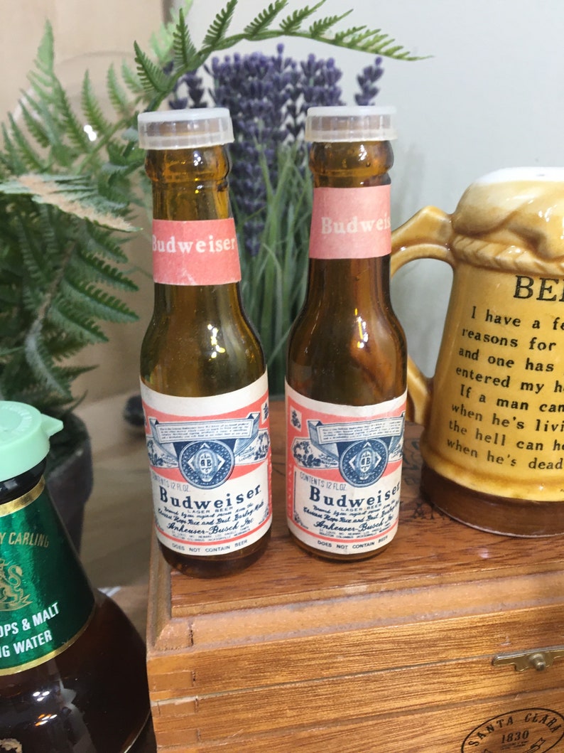 Liquor Bottle Salt and Pepper Shaker Collection Instant Lot Etsy