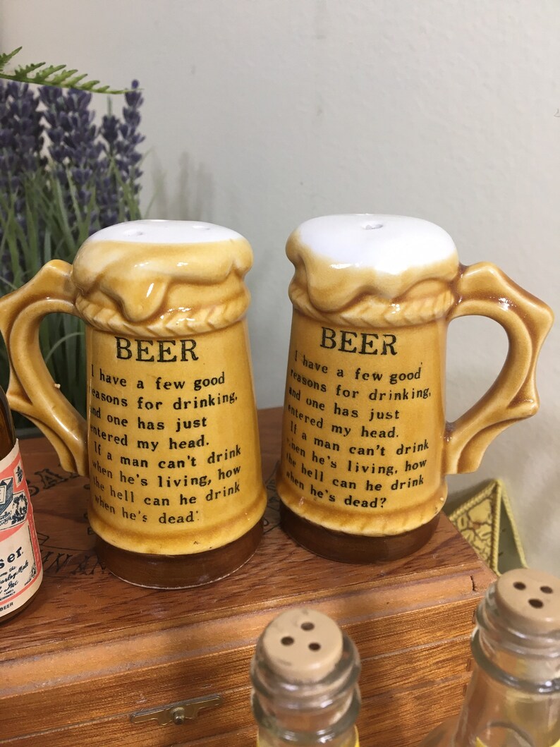 Liquor Bottle Salt and Pepper Shaker Collection Instant Lot Etsy