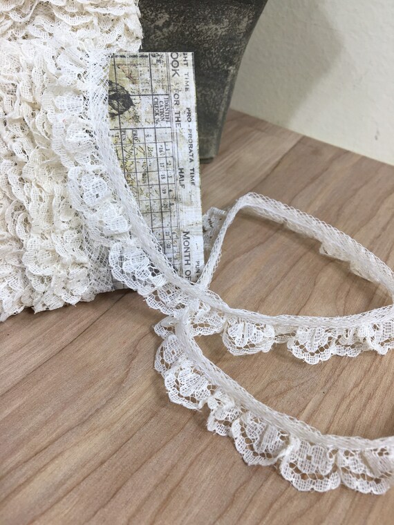 white lace trim by the yard