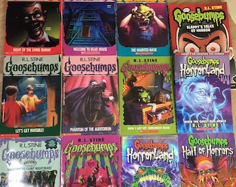 Goosebumps books, pick a book, R. L. Stine, kids books, chapter