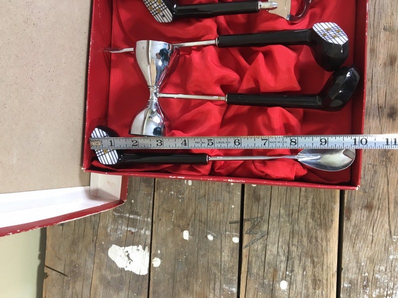 Golf Club Bar Set Etsy