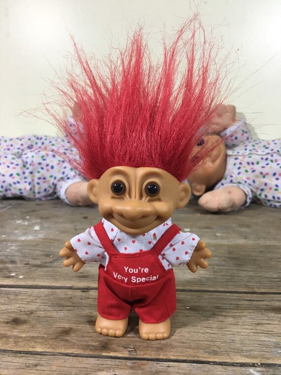 red troll doll