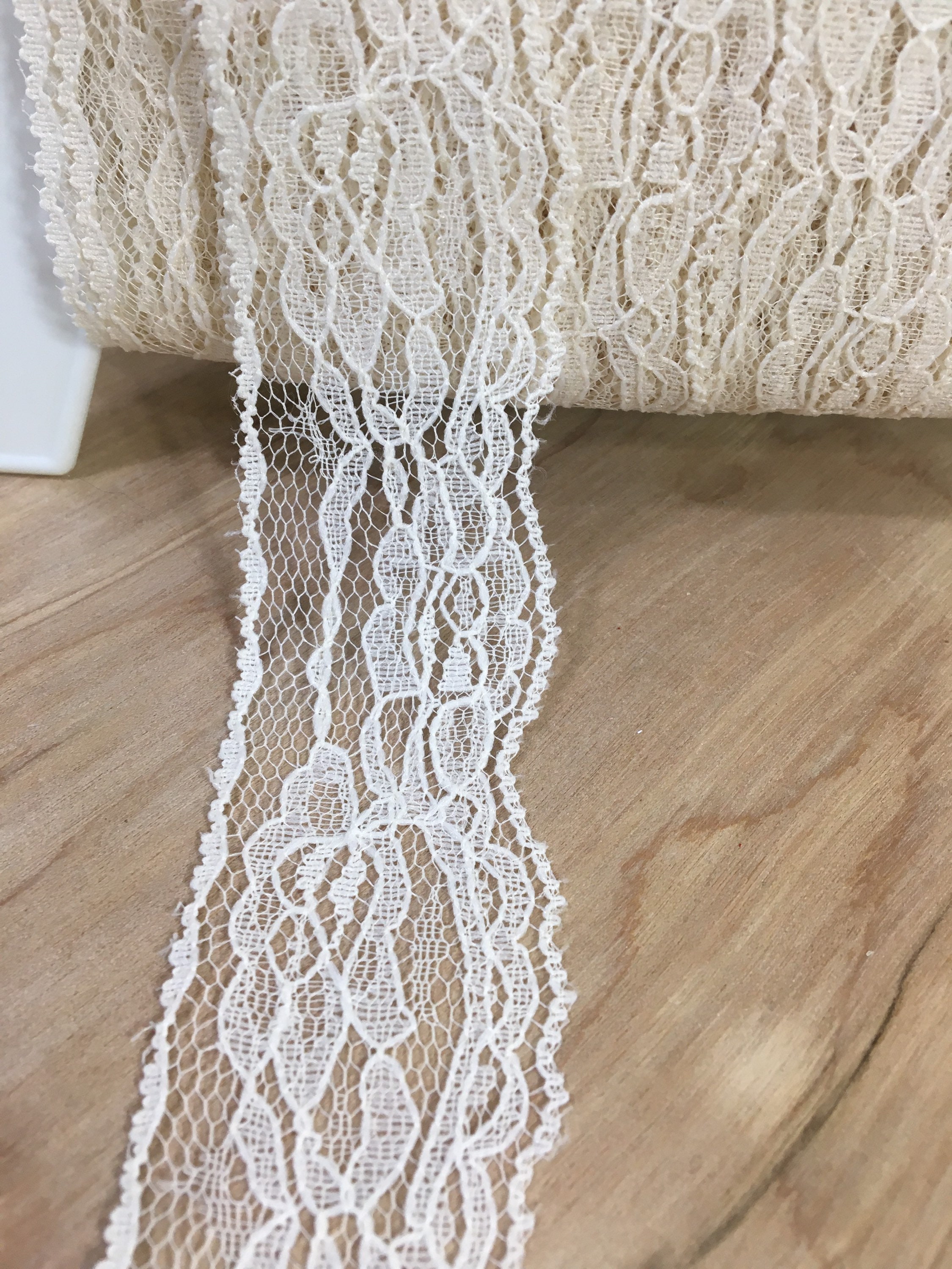 Ivory Lace Fabric -  Canada