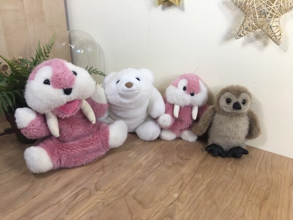 Vintage Gund Walrus Ijsbeer pluche 