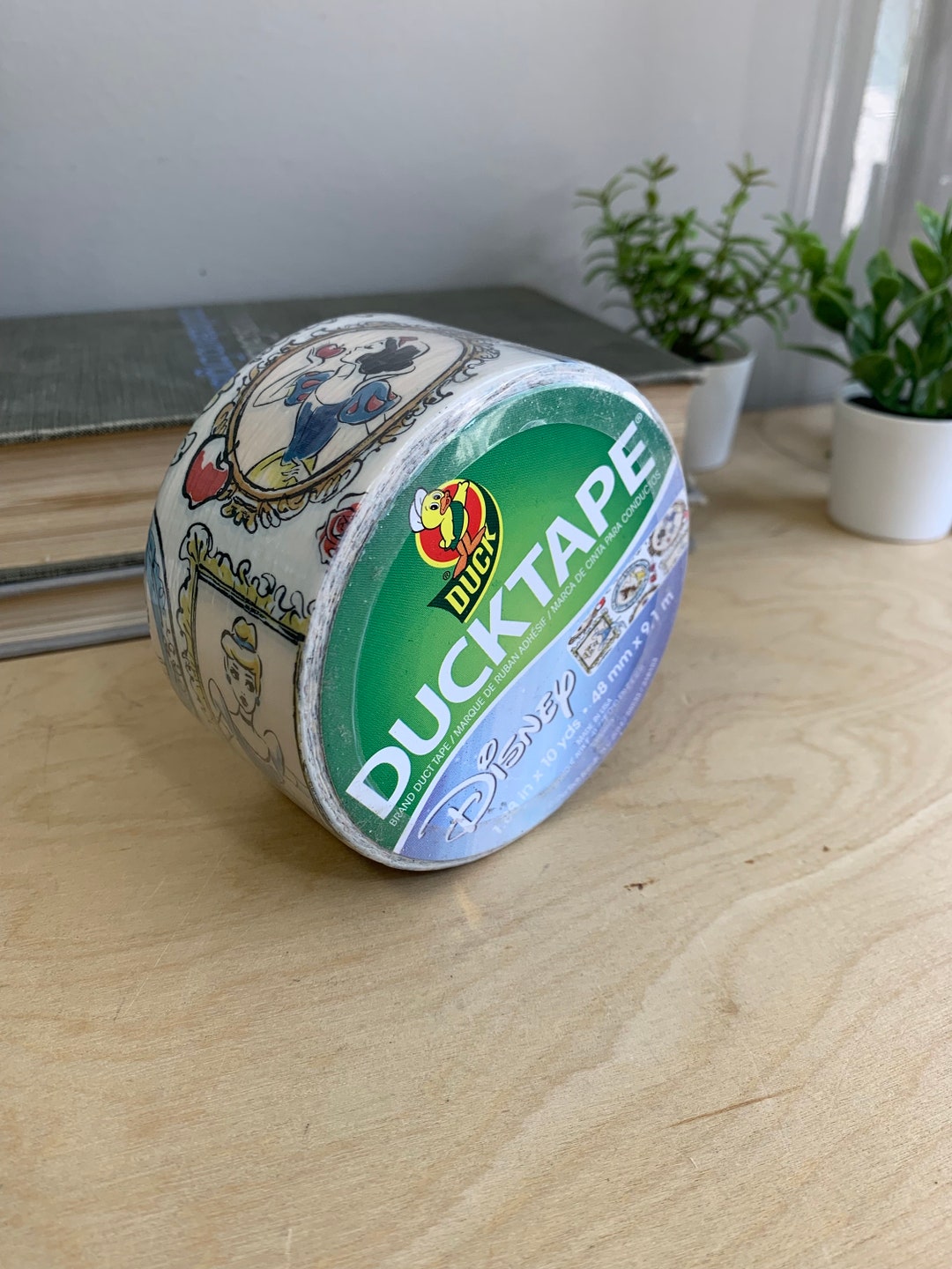 Disney Duct Tape, Princess Duck Tape, Cinderella, Snow White & Belle Etsy