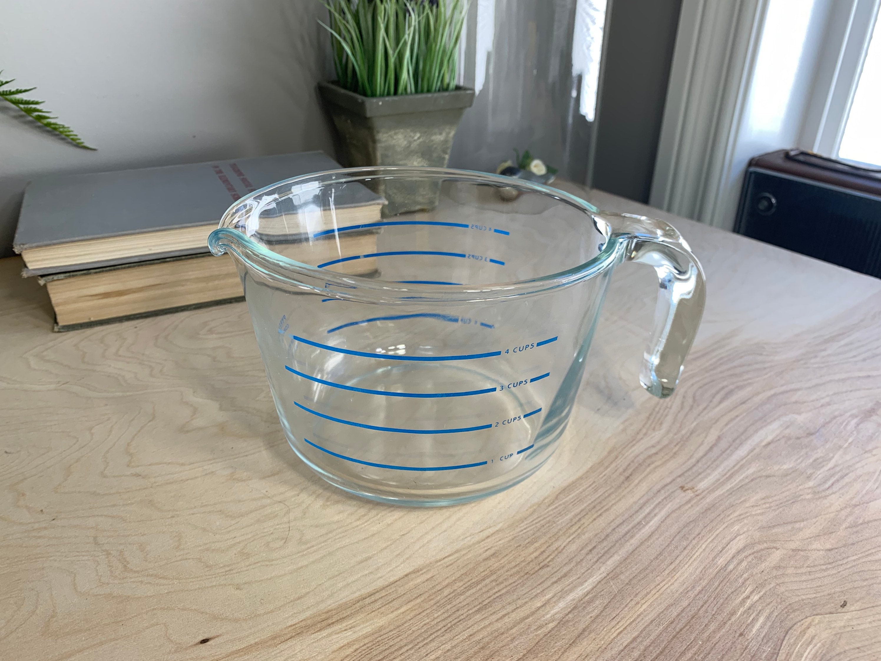 Vintage Pyrex Blue Measuring Dish 4 Cups Vintage Pyrex -  Denmark