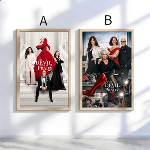The Devil Wears Prada 2 (2026) Movie Posters---Frameless Canvas Posters,Room Decoration,High Quality Art Posters,Festival Gifts