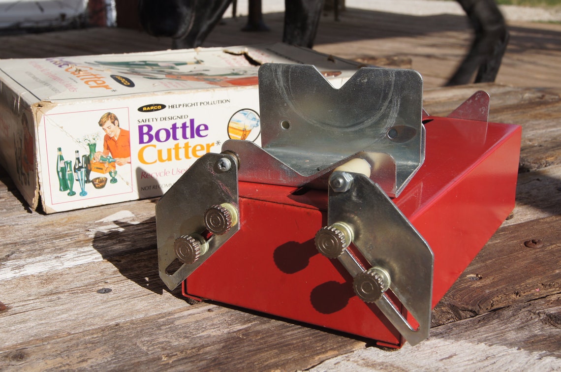 Vintage Bottle Cutter by Rapco for Crafting Wine Bottles Glass Etsy