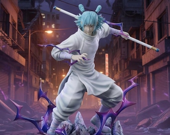 Kashimo Hajime STL File | Jujutsu Kaisen Lightning God Figurine (Digital Download)