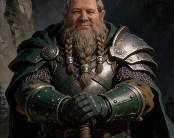 Aangepast portret fantasiepersonage, DnD RPG Art Commission, gepersonaliseerd digitaal personage, Dungeons and Dragons