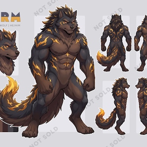 Male Wolf Furry, Anthro Wolf Adopt, Canine Fursona