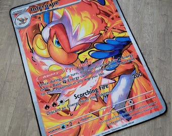 Sun Wukong Trading Card Anime Soft Polyester Rug