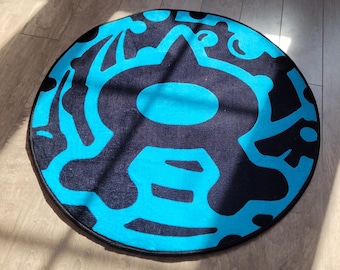Team Aquarius Coin Anime Soft Polyester Rug