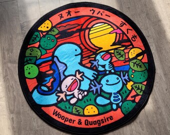 Whooper and Quagmire Anime Soft Polyester Rug
