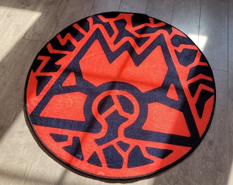 Team Magmatic Coin Anime Soft Polyester Rug