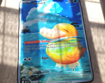 Duck with Migranes Trading Card Anime Soft Polyester Rug