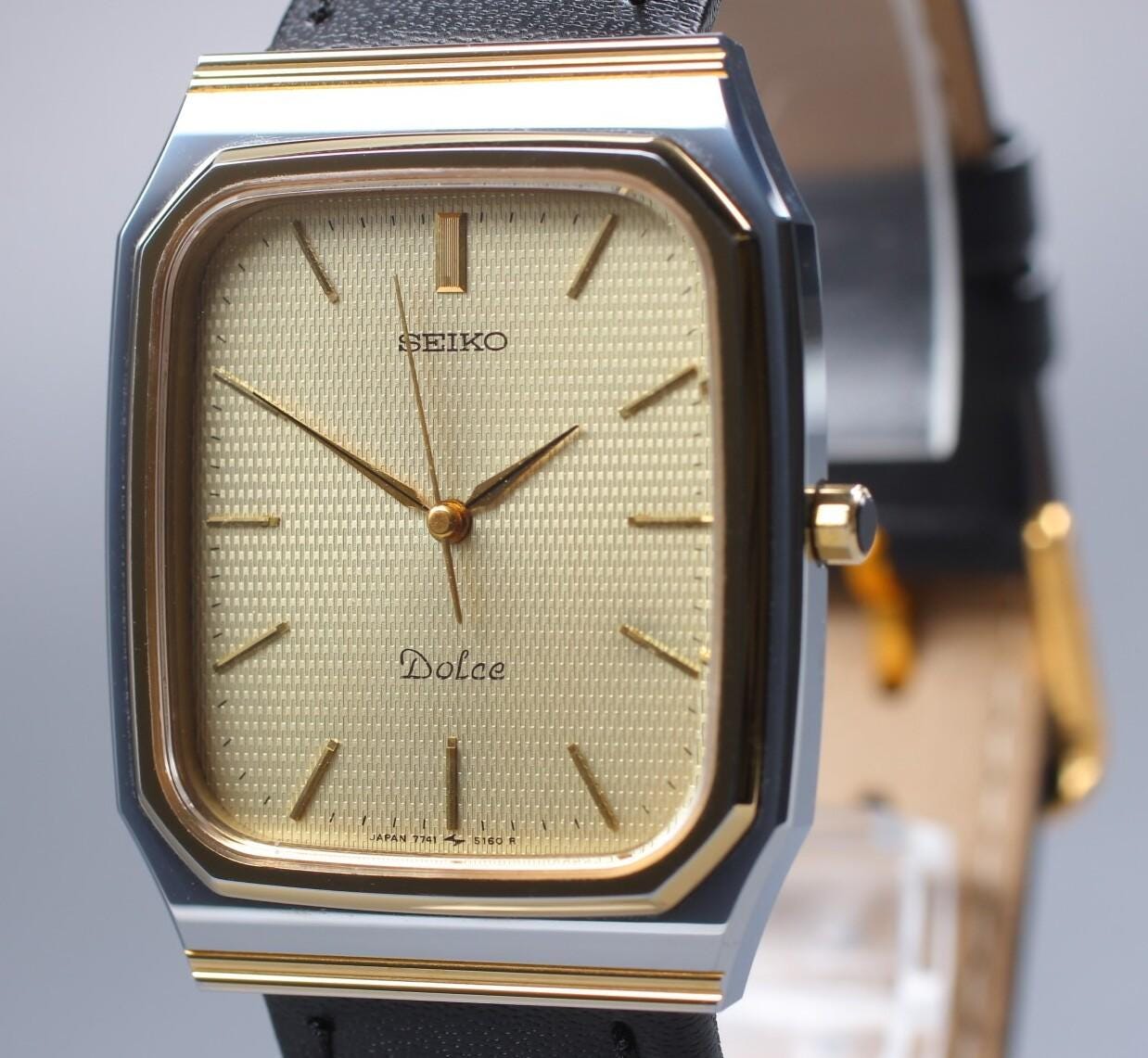 Vintage seiko gold watch - Etsy 日本