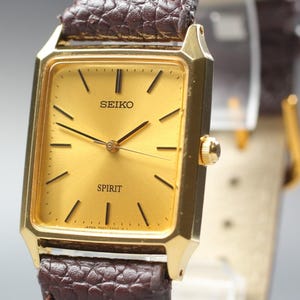 Seiko square watch men - Etsy 日本