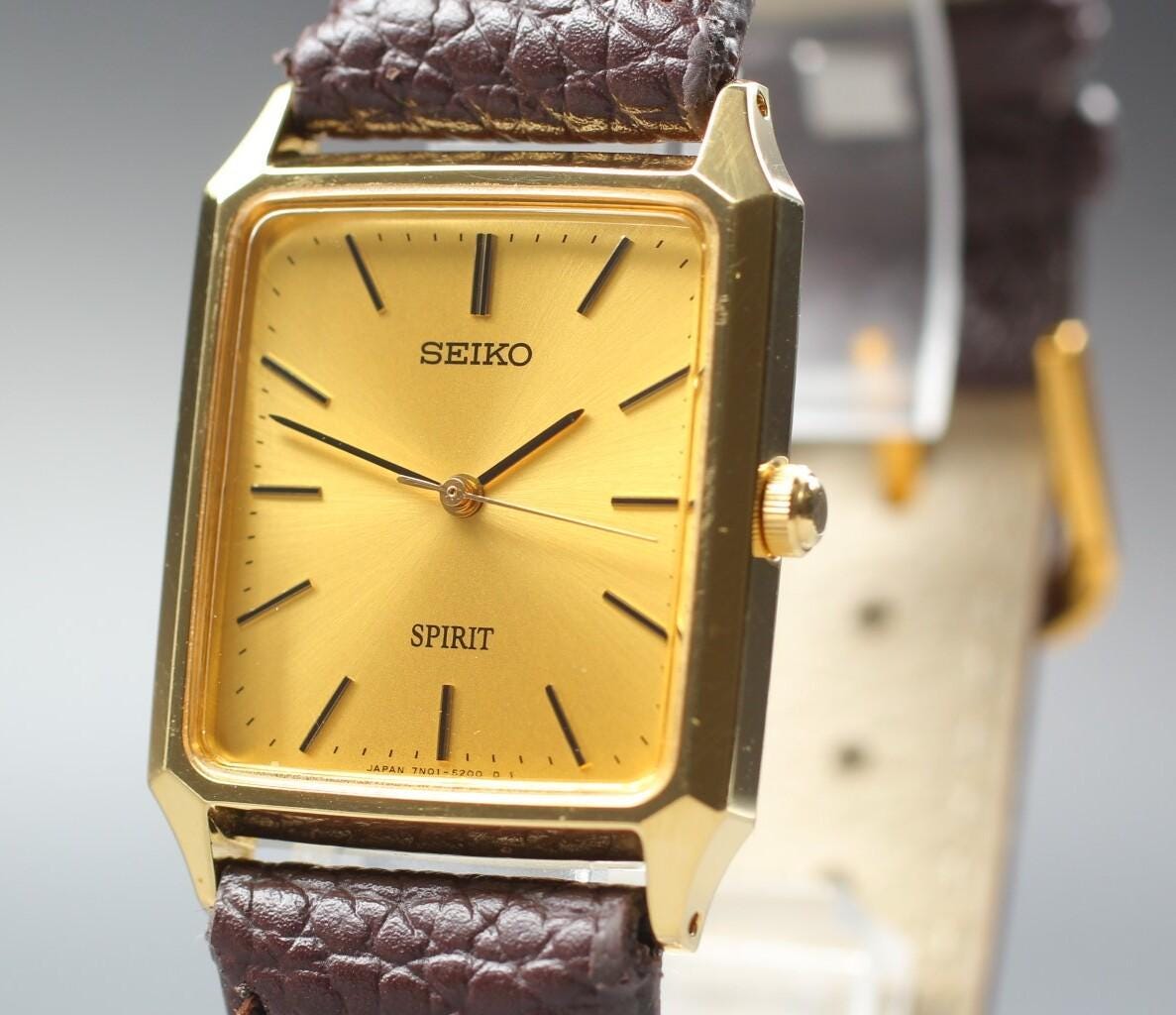 Seiko square watch men - Etsy 日本