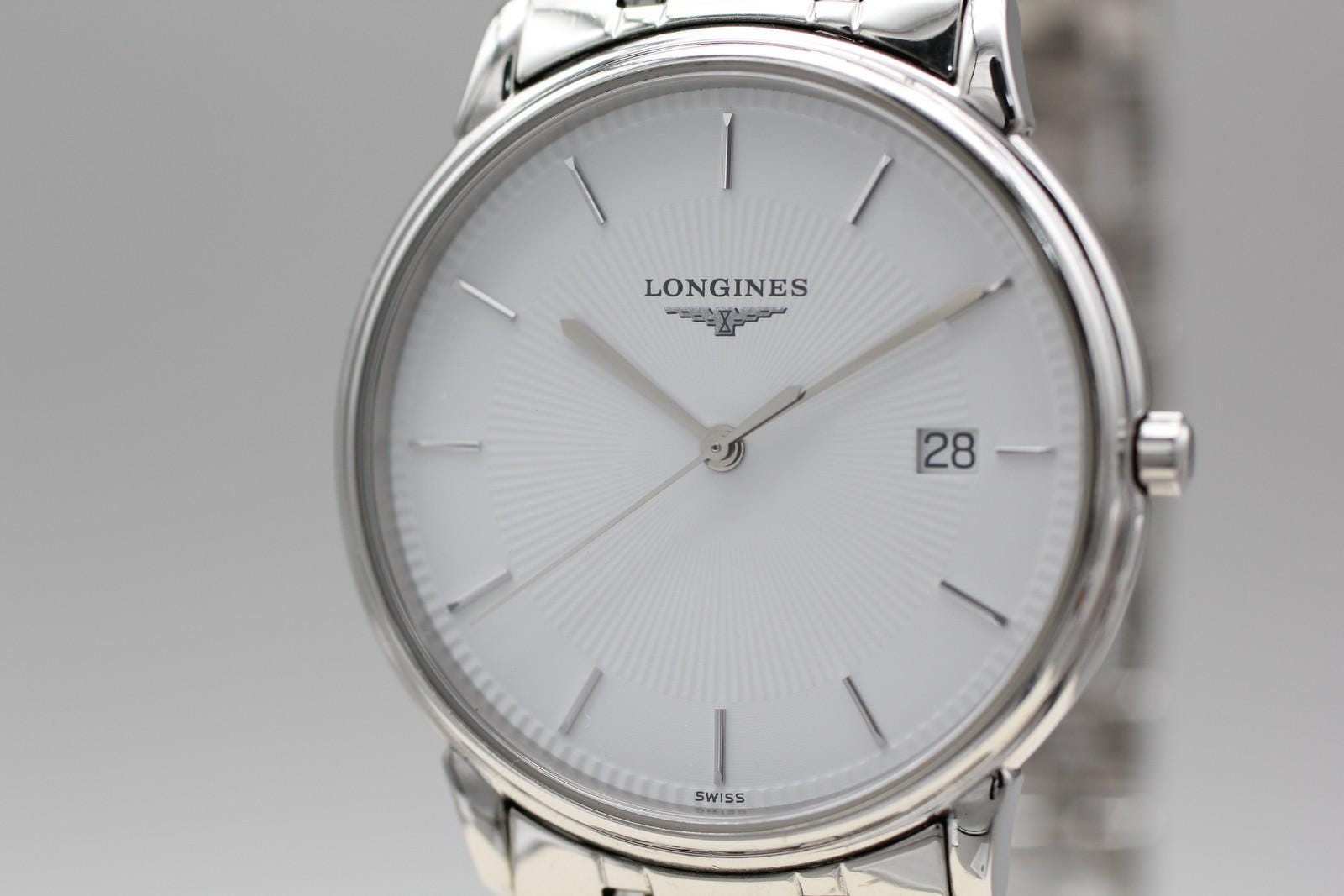 LONGINES L4.677.4グランドクラシックデイトクォーツメンズ U.S. 