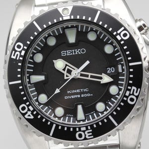 Seiko Vintage Kinetic Watch - Etsy