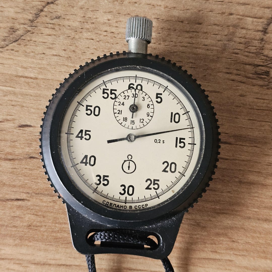 Vintage USSR AGAT Stopwatch: Retro Timepiece Collector's Gift - Etsy