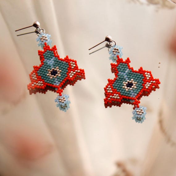 Shiraz Miyuki earring