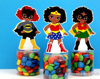 superhero baby shower favors