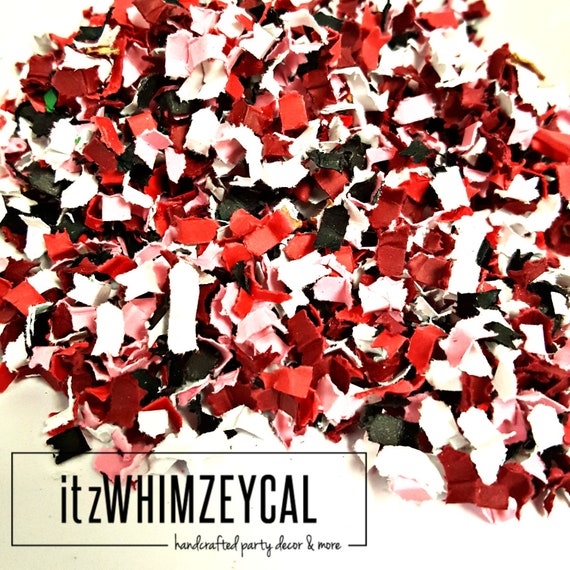 Parisian Nights Paper Shredded Confetti | Table Scatter | Basket Filler | Wedding Exit Confetti | Party Confetti | Paris Party Il_570xn