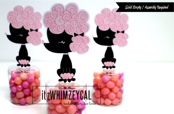 Paris Poodle Party Favor Paris Party French Party Paris
