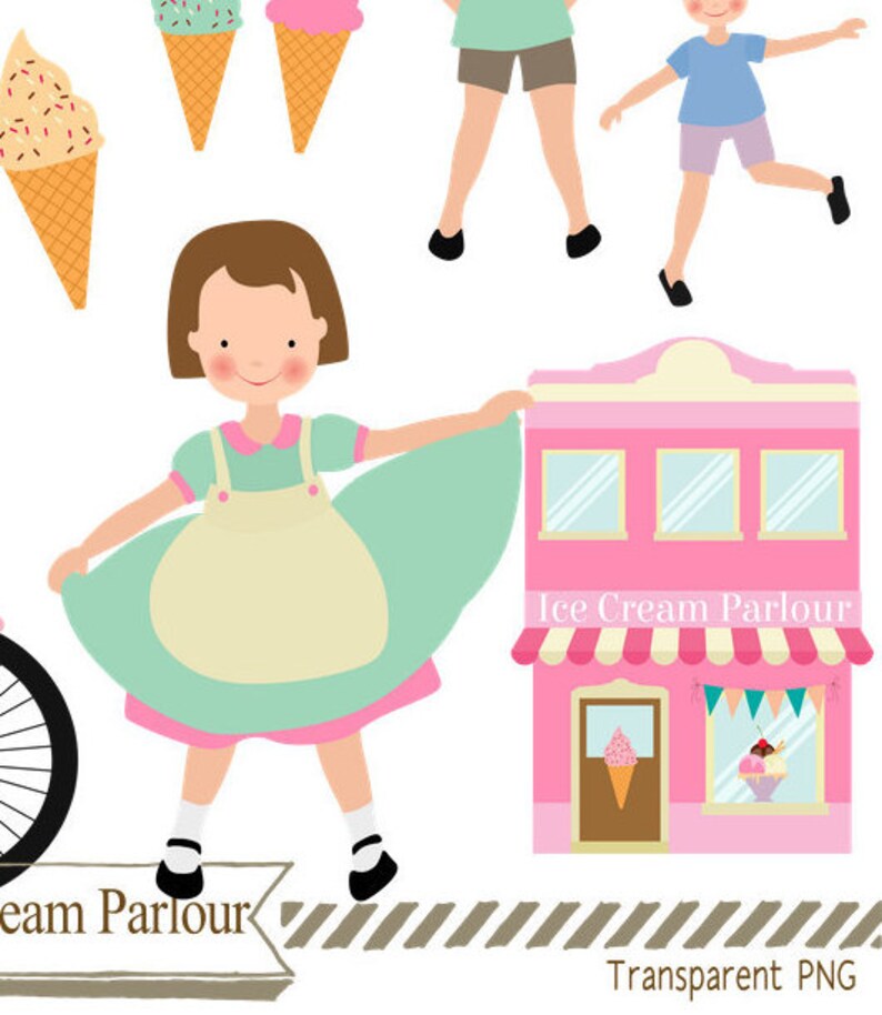 Download Ice cream Clipart Icecream Parlour Dessert Clipart ...