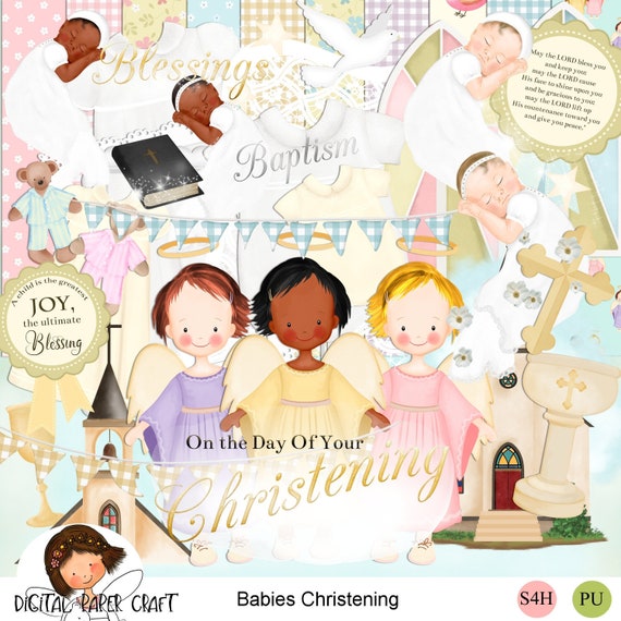 Christening Scrapbook Baptism Scrapbook Scrapbook Christian Etsy