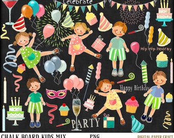 Chalk Board Children, Black board clipart, Card making clipart, Black Board images, Clipart for Black Background