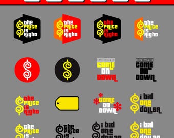 The Price Is Right SVG, Come On Down PNG, Cricut file (Digital Download)