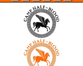 Obóz Herosów SVG Obóz Herosów DXF Obóz Herosów PNG Obóz Herosów Wytnij plik Clipart Natychmiastowe pobranie pliku cyfrowego
