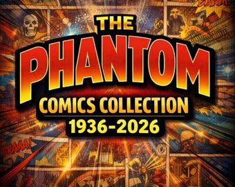 Coleção de Quadrinhos do Fantasma 1936-2026, Pacote de 30GB, Edição, Brochura, Volume, Extra, Anual, Road, Liberty, Epic, Lady, Aniversário, Revista