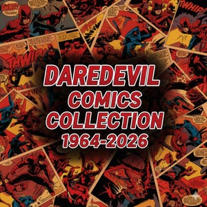 Daredevil Comics Collection 1964-2026, 68GB Mega Bundle, Daredevil issue,Tpb, Volume, Annual,Hero comics, Omnibus, Ultimate, Modern,Magazine