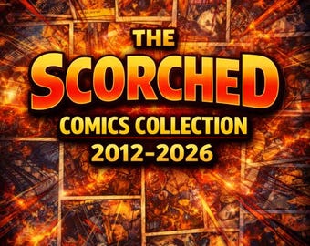 Coleção de Quadrinhos Scorched 2012-2026, Pacote de 7GB, edição, brochura, Volume, Anual, Extra, Terra Arrasada, The Scorched #1-47, Revista