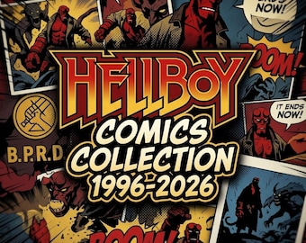 Hellboy Comics Collection 1996-2026, Mega 40 GB megabundel, uitgave, tpb, jaargang, speciaal, Hell Boy and the B.P.R.D, in Love, Young